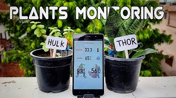Plant Monitoring Device | Tuya iot platform | iot projects | arduino iot projects | vishal soni