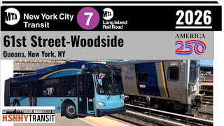 61st Street-Woodside: 2026 NYC Subway & LIRR