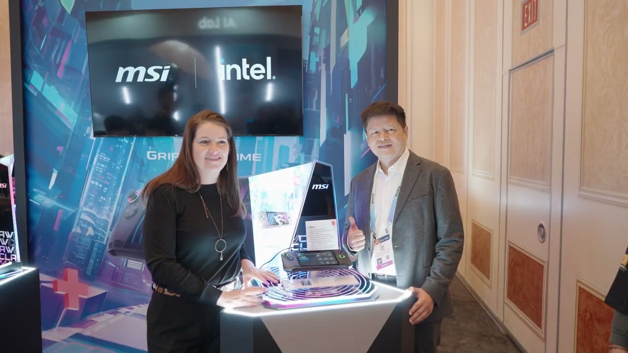 MSI @ CES 2024 – AI Era of Computing | MSI India