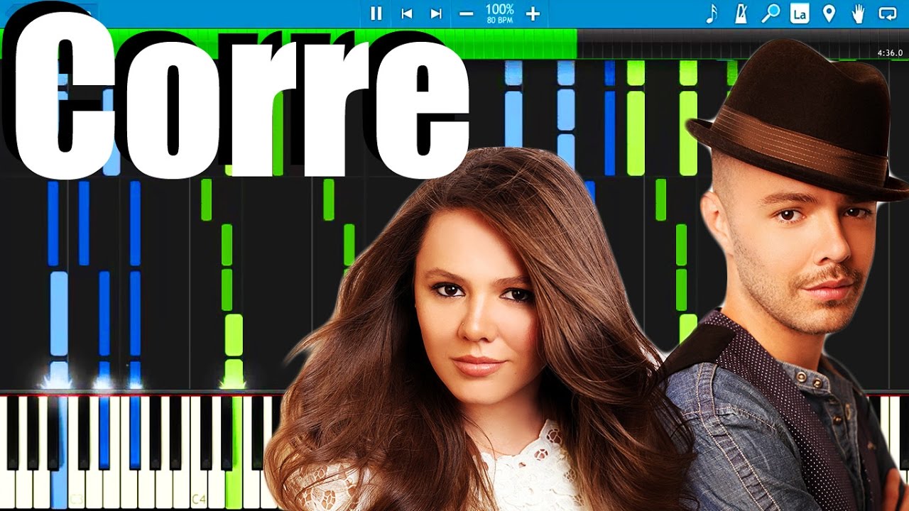 Jesse & Joy - ¡Corre | Synthesia Piano Tutorial