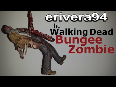 The Walking Dead Bungee Zombie Figure review Series 6 McFarlane