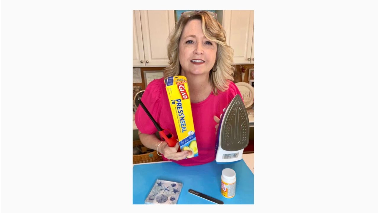 Four unique methods of decoupage that include ironing, burning and using press’n seal cling wrap!