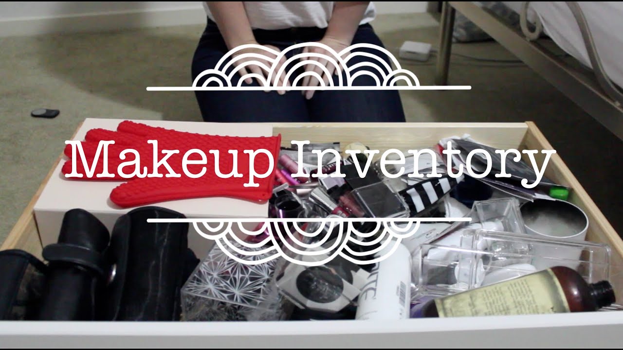 Makeup Inventory // Travel Makeup, Tools and Sample Declutter