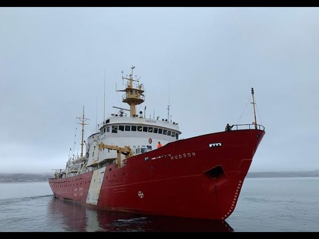 Canadian Coast Guard ice breaker Hudson tribute