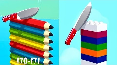Slice it All - All Levels Gameplay Android,ios (Levels 170-171)