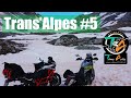 Bloqus par la neige sur la transalpes axuritrail  pisode 5