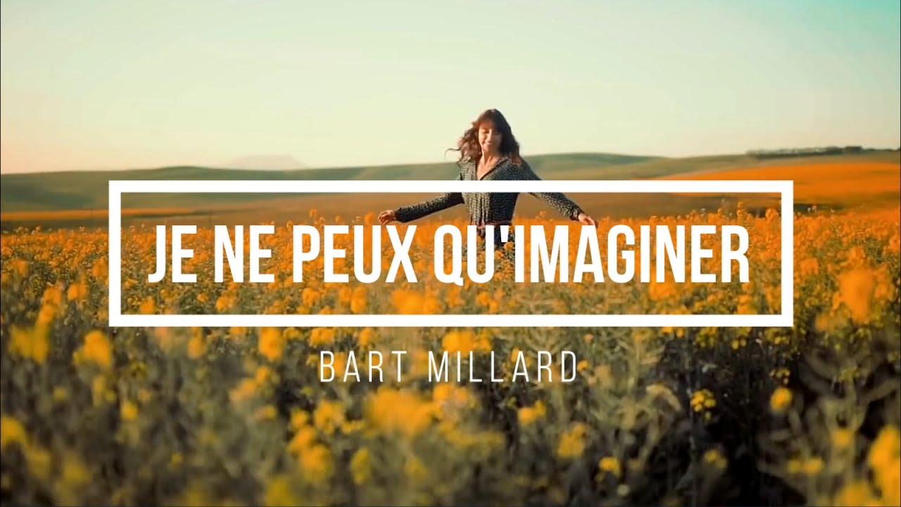 Affiche Art Mural Jésus - Je Ne Peux Qu'imaginer - Verticale Multicolore
