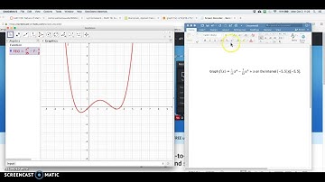 Graphing a Function and Its Derivative - Geogebra