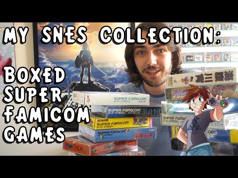 My Boxed Super Famicom (Japanese SNES Games) Collection
