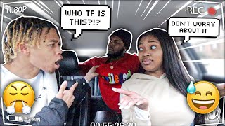 PICKING MY BOYFRIEND UP WITH MY EX IN THE CAR! *Bad Idea*