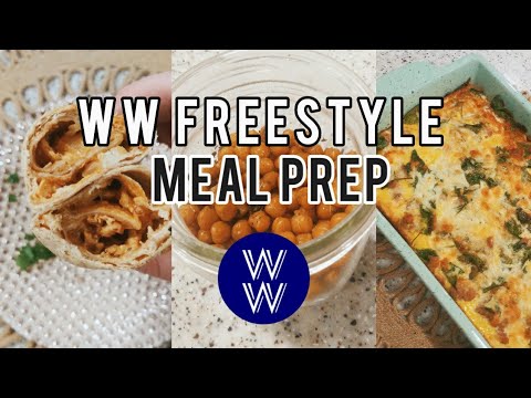 WW WEEKLY MEAL PREP BUFFET STYLE | GREEK CHICKEN, BUFFALO CHICKEN TAQUITOS + MORE!