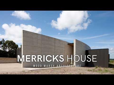 Inside Merricks House A Sculptural Coastal Home Following The Contours Of The Land