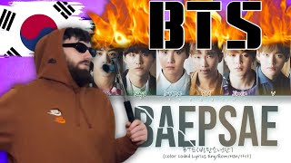 TeddyGrey Reacts to 🇰🇷 BTS - BAEPSAE (뱁새) (Try-Hard/Silver Spoon) REACTION