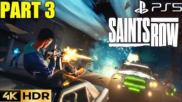 Making Rent Saints Row Reboot PS5 Gameplay Walkthrough 4K 60FPS HDR Part 3 FULL GAME No Commentary