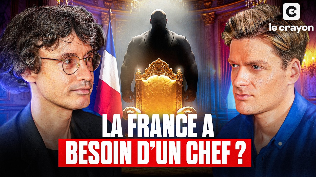 On a mis un français de gauche face à un autre plus à droite dans la même pièce.