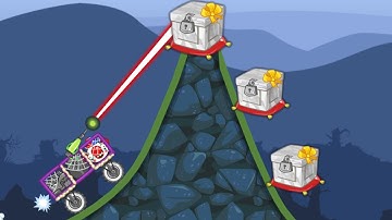 Bad Piggies - SHOOT THE LOOT CRATE WITH LASER! TAKE MARBLE CRATE IN CAKE RACE WITH CLOWN PIGGIES!