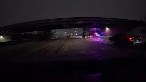 Road conditions worsen as snow moves across central Indiana