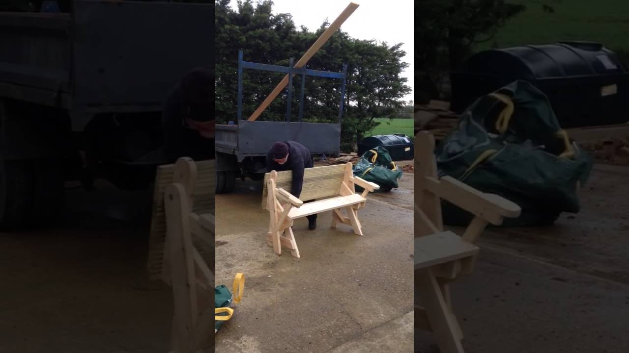 Garden Bench - YouTube