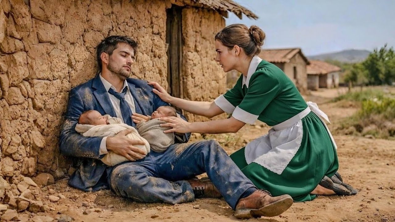 PUTZFRAU SIEHT IHREN MILLIONÄR CHEF MIT ZWILLINGEN VOR IHREM HAUS… WAS DANN PASSIERT SCHOCKIERT ALLE