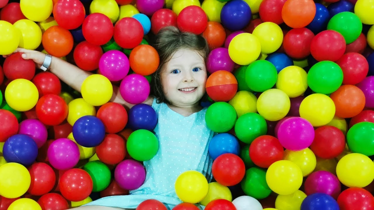 Great Indoor playground fun for kids Awesome Ball Pit Slides Science Area YouTube