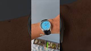 Original Pre-owned Seiko-5 OP No Date Sky Blue Dial Automatic Watch