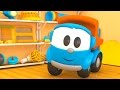 Cartoni animati per bambini  leo il camion curioso e laspirapolvere robot