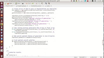 Scala Example: Knapsack GA