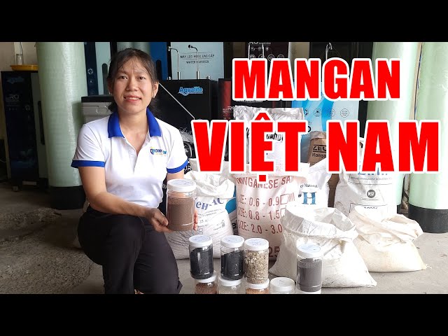 Mangan Việt Nam vật liệu lọc khử phèn, kim loại giá rẻ