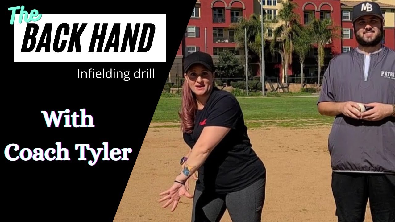Backhand Drill infield 1 - YouTube