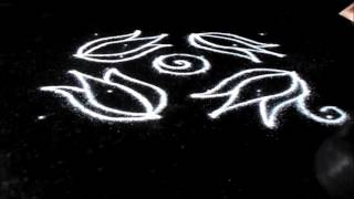 Friday lotus kolam | 6 dots muggulu | Sudha Balaji rangoli videos Friday lotus kolam | 6 dots muggulu | Sudha Balaji rangoli videos
