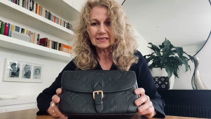 Louis Vuitton Diane Bag in Black Leather 