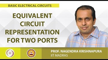 Equivalent circuit representation for two ports