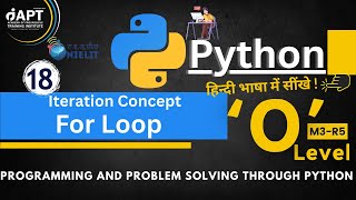 Python for Loop Explained | Iteration Concept | O Level M3-R5 | Easy Tutorial