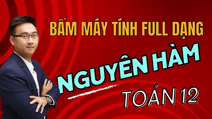 Các bài toán cơ bản cua nguyên hàm