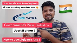 Government’s New DIGIYATRA app : Usefull  ? Making Boardings Seamless at Airport ! Delhi Airport screenshot 5