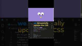 How to create Eye Moving Effect by using HTML,CSS and JAVASCRIPT in VS code.