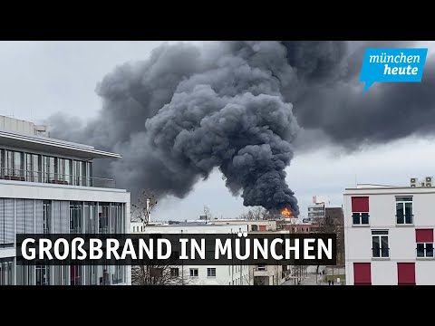 Großbrand in München