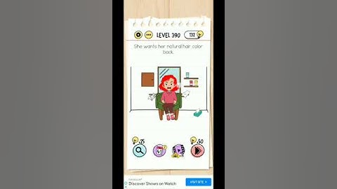 Level 390 She wants her natural hair colour back #braintest #hairdye #shorts #parlour #samgamesolver