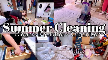 Ultimate Sunday Reset Routine! Cleaning video! Extreme Clean Declutter and Organize Motivation