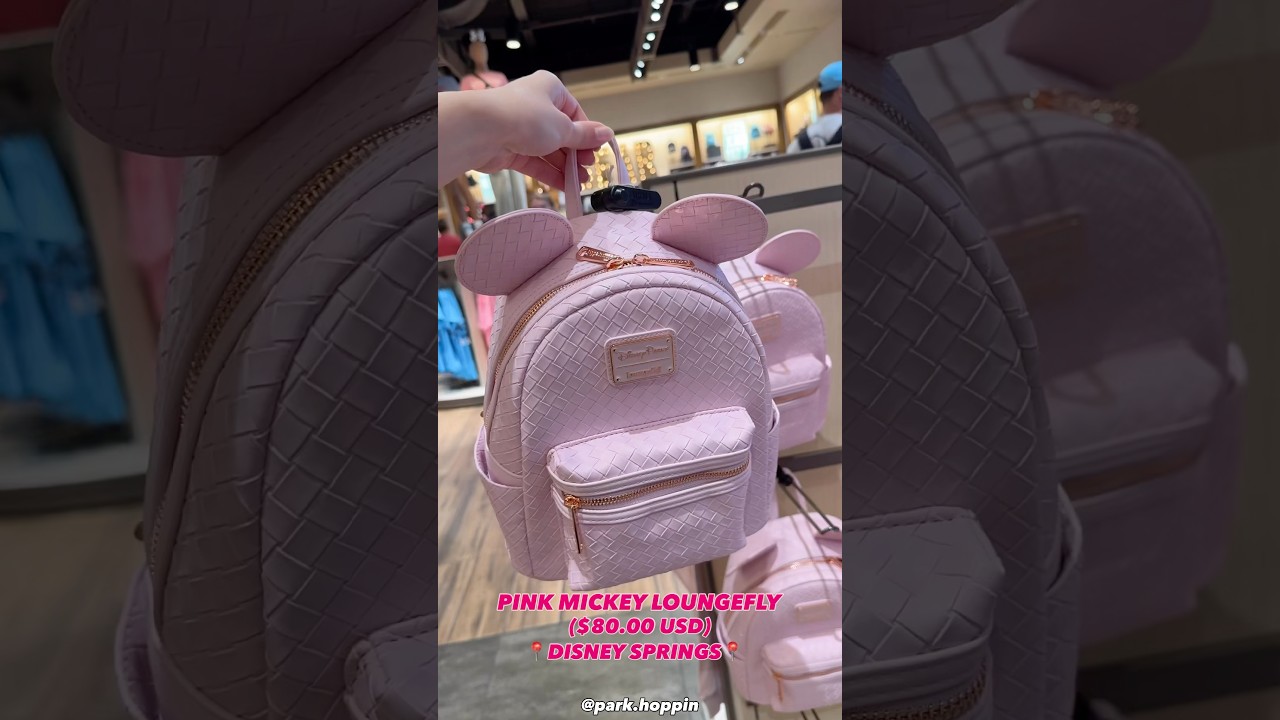 New: Pink Mickey Loungefly 