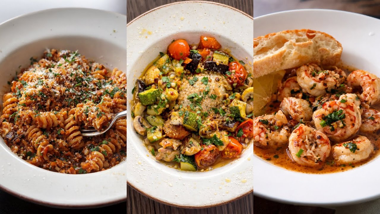 건강 식단 1위에 오른 지중해식 원 팬요리 5가지! 맛있고 건강한 지중해 식단! 맛있는데 간단하고, 뱃살과 염증도 빠지는 메뉴 가득!