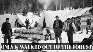 121 Men Entered the Forest in 1875 — Only 9 Walked Out  The Forgotten Logging Camp Exposed