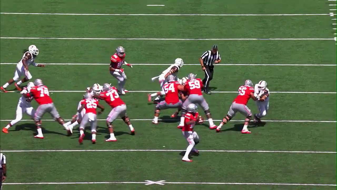 J.T. Barrett Leads OSU to Record-Breaking Win