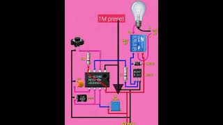 Timer Se Delay Relay Circuit | 9V Battery Control#electrical #electronic #electric #short