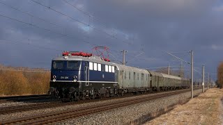 110 228 mit Sonderzug bei Kissing