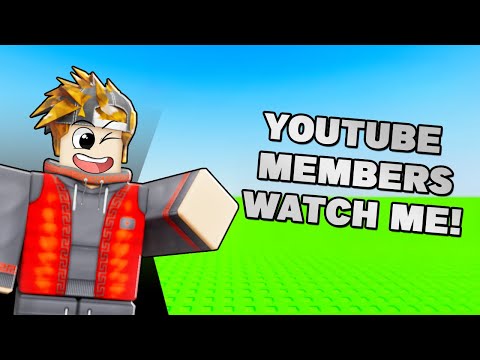 YOUTUBE MEMBERS WATCH! 💸