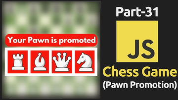 Create Chess with HTML, CSS & Javascript | Part-31 | Javascript Project Hindi Tutorial #javascript