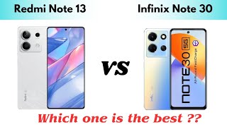 Redmi Note 13 Vs Infinix Note 30 ⚡ Best Review comparison @EyeGadgets360 #5g