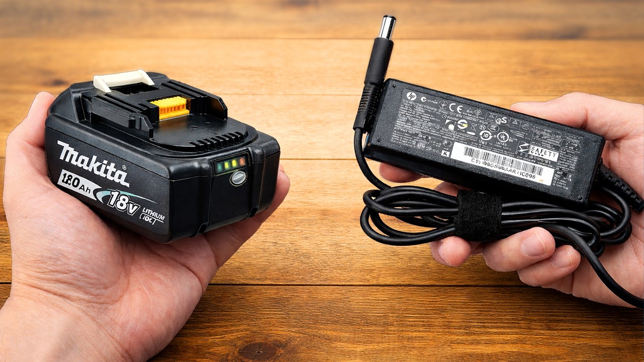 Just 5 Minutes! Repair a dead 18V drill battery like new!