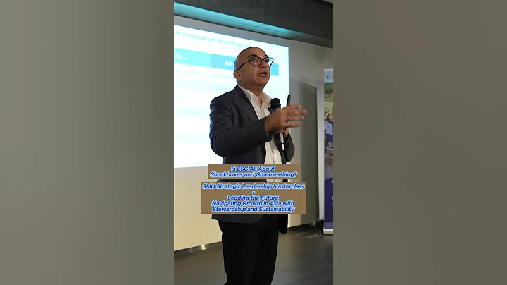 Is ESG All About Checkboxes and Greenwashing?